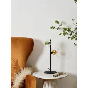 ECO-Light  URANUS (9460 L-2 COL) Asztali lámpa G9 Tarka, Borostyán, Zöld