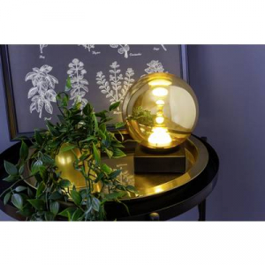 ECO-Light  ALTAIR (9540 L-1 YW) LED-es asztali lámpa LED Fixen beépített LED-es 5 W Sárgás arany