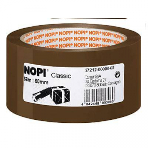 Nopi  UNIVERSAL (57212-00000-04) Csomagol&oacute;szalag Barna (H x Sz) 66 m x 50 mm 1 db