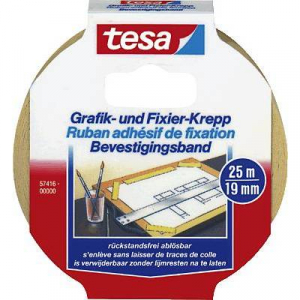 Tesa  (57416-00000-02) Krepp szalag (H x Sz) 25 m x 19 mm 1 db