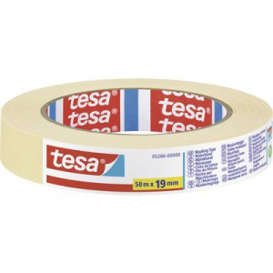 Tesa  UNIVERSAL (05286-00000-03) Krepp szalag B&eacute;zs (H x Sz) 50 m x 19 mm 1 db