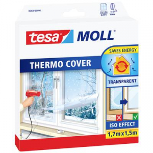 Tesa Hőszigetelő fólia ablakra, 1,7 x 1,5 m átlátszó 1tekercs moll® Thermo Cover (05430-00000-01)