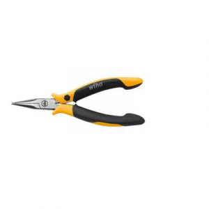Wiha ESD laposfog&oacute; f&eacute;lg&ouml;mb&ouml;lyű csőrrel, egyenes, 120 mm,  Professional 26799 (10348)