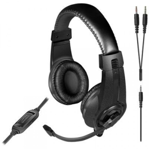 Speedlink  LEGATOS Gamer Over Ear headset Vezet&eacute;kes Stereo Fekete Headset (SL-860014-BK)
