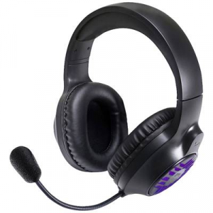 Speedlink  TYRON Gamer Over Ear headset Vezet&eacute;kes Stereo Fekete, RGB Headset, Hangerő szab&aacute;lyoz&aacute;s, Mikrofon n&eacute;m&iacute;t&aacute;s (SL-860016-BK)
