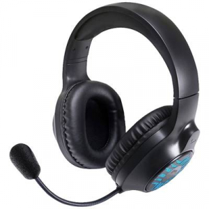 Speedlink  TYRON Gamer Over Ear headset Vezet&eacute;kes Stereo Fekete, RGB Headset, Hangerő szab&aacute;lyoz&aacute;s, Mikrofon n&eacute;m&iacute;t&aacute;s (SL-860016-BK)