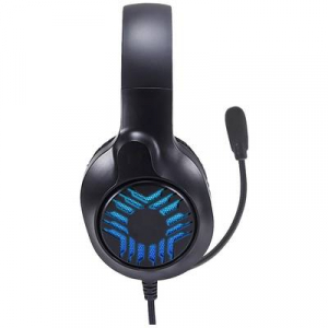 Speedlink  TYRON Gamer Over Ear headset Vezet&eacute;kes Stereo Fekete, RGB Headset, Hangerő szab&aacute;lyoz&aacute;s, Mikrofon n&eacute;m&iacute;t&aacute;s (SL-860016-BK)