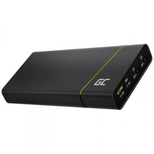 Green Cell  GC PowerPlay Ultra Powerbank 26800 mAh Quick Charge 3.0, Power Delivery LiPo Fekete (GC-PBGC04)