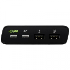 Green Cell  GC PowerPlay Ultra Powerbank 26800 mAh Quick Charge 3.0, Power Delivery LiPo Fekete (GC-PBGC04)