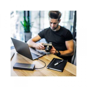 Green Cell  GC PowerPlay Ultra Powerbank 26800 mAh Quick Charge 3.0, Power Delivery LiPo Fekete (GC-PBGC04)