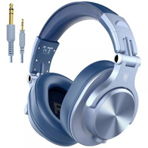 OneOdio  Fusion A70 DJ Over Ear headset Bluetooth&reg; Stereo K&eacute;k High-Resolution audio Headset, Forgathat&oacute; f&uuml;lkagyl&oacute; (A-AC03-07)
