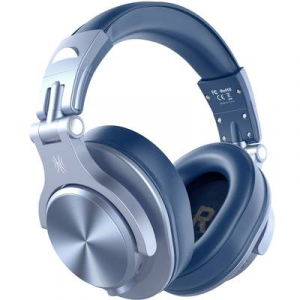 OneOdio  Fusion A70 DJ Over Ear headset Bluetooth&reg; Stereo K&eacute;k High-Resolution audio Headset, Forgathat&oacute; f&uuml;lkagyl&oacute; (A-AC03-07)