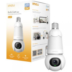 IMOU  Bulb Cam 2K (IPC-S6DP-3M0WEB-E27-) WLAN IP Megfigyelő kamera 2304 x 1296 pixel