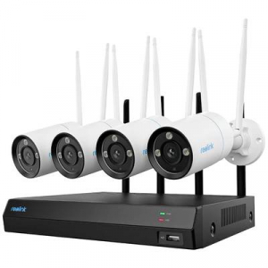 Reolink  (NVS12-8MB4W) WLAN IP-Megfigyelő kamera készlet12 csatornás4 db kamerával3840 x 2160 pixel