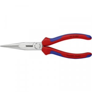 KNIPEX F&eacute;l-kerek csőrű fog&oacute; v&aacute;g&oacute;&eacute;llel (g&oacute;lyacsőr fog&oacute;), 200 mm, 201 g,  (26 12 200)
