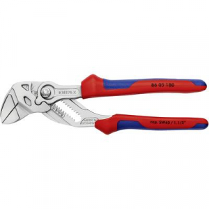 KNIPEX Fogókulcs és csavarkulcs egyetlen szerszámban 180 mm, befogás: 1 3/8'' ,  (86 05 180)