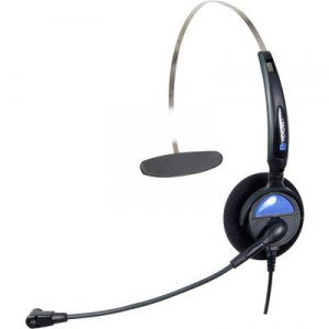 Basetech Headset vezetékes telefonokhoz, mono Mono KJ-97 On Ear (BT-923686)