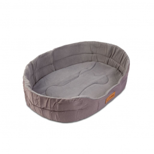 Yummie kutyafekhely 40x30x11cm szürke (60046A)