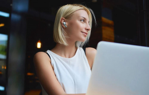 Haylou W1 ANC True Wireless Earbuds fülhallgató fehér