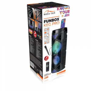 Media-Tech MT3182 Bluetooth hangszóró fekete