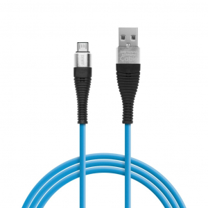Delight USB-A - USB Micro kábel 2m különböző színek! 1db (55439A)