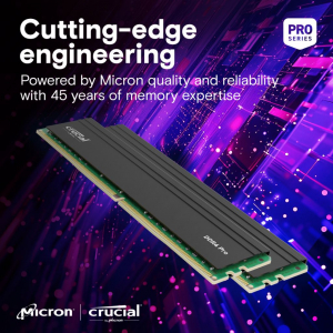 16GB 3200MHz DDR4 RAM Crucial Pro CL22 (CP16G4DFRA32A)