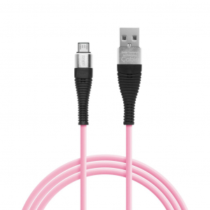 Delight USB-A - USB Micro kábel 2m különböző színek! 1db (55439A)