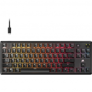Corsair K70 CORE TKL RGB Mechanical Gaming MLX Red kapcsolós NA billentyűzet (CH-911911E-NA)