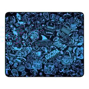Darmoshark PAD-3 gaming egérpad kék-fekete (PAD-3 (blue))