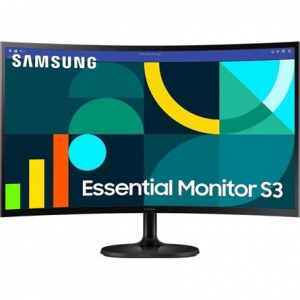 27" Samsung Essential S36GD ívelt monitor fekete (LS27D360GAUXEN)