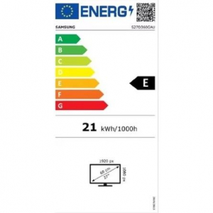 27" Samsung Essential S36GD ívelt monitor fekete (LS27D360GAUXEN)