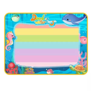 V&iacute;zzel festhető rajzszőnyeg tengeri mint&aacute;val (7192646)