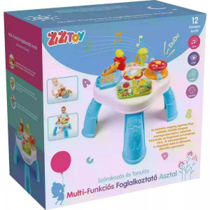 ZiziToy Multi-funkciós foglalkoztató asztal (WD3737)