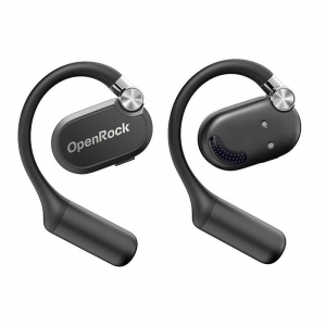 OneOdio Open Rock X TWS Bluetooth fülhallgató fekete (OpenRock X Black)