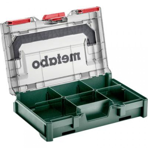 Metabo  X 63 XS (626896000) Szersz&aacute;mos doboz ABS Z&ouml;ld, &Aacute;tl&aacute;tsz&oacute; (H x Sz x Ma) 252 x 167 x 63 mm
