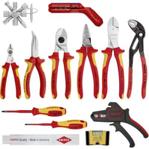 KNIPEX  (00 20 90 V02) Fog&oacute; k&eacute;szlet 13 r&eacute;szes