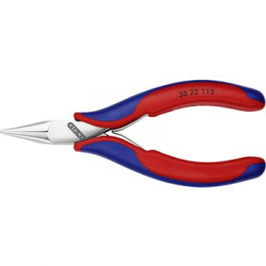 KNIPEX  (35 22 115) Villanyszerelő Prec&iacute;zi&oacute;s fog&oacute; Egyenes 115 mm