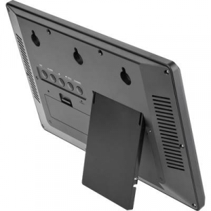 TFA Dostmann  (60.4521.01) R&aacute;di&oacute;jel vez&eacute;rl&eacute;sű Fali&oacute;ra 360 mm x 28 mm x 235 mm Fekete Nagy kijelző