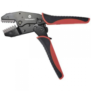 TOOLCRAFT  (TO-7703463) Krimpelő fogó készlet 83 részes Érvéghüvelyek 0.5 - 35 mm2 Érvéghüvely-választékot tartalmazó kofferrel, Cserélhető krimpelőbe