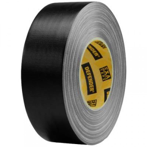DEFENDER by Adam Hall  EXA-TAPE BM 50 ERGO-CORE (DTEXABM50) Ragaszt&oacute;szalag Fekete (matt) (H x Sz) 50 m x 50 mm 1 db