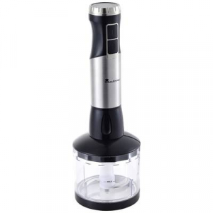Masterpro  Rúdmixer 1000 W Mérőpohárral, Keverőpohárral Fekete/nemesacél, Átlátszó (BGMP-9126)