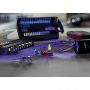 Wiha  (42118) Bit készlet 7 részes TORX Plus, Kereszthornyú Pozidriv