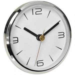 TFA Dostmann  (60.3543.02) R&aacute;di&oacute;jel vez&eacute;rl&eacute;sű R&aacute;di&oacute;jel vez&eacute;rl&eacute;sű &oacute;ra 90 mm x 36 mm Kr&oacute;m (f&eacute;nyes) be&eacute;p&iacute;t&eacute;shez