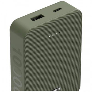 Hama  (00201713) Powerbank 10000 mAh Fast Charge LiPo Z&ouml;ld