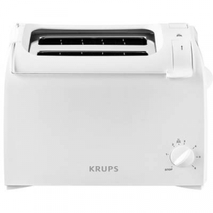 Krups  (KH1511) Kenyérpirító Beépített zsemle feltéttel Fehér