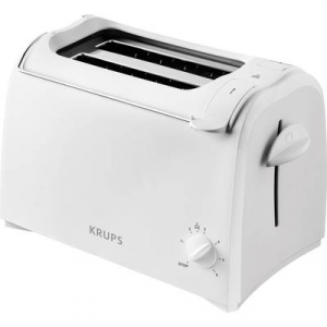 Krups  (KH1511) Kenyérpirító Beépített zsemle feltéttel Fehér