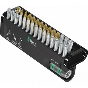 Wera  Bit-Check 30 Wood 1 (05057433001) Bit k&eacute;szlet 30 r&eacute;szes Kereszthorny&uacute; Pozidriv, Kereszthorny&uacute; Phillips, TORX