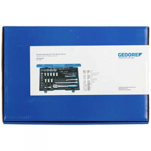 Gedore  19 V20U-10 Dug&oacute;kulcs k&eacute;szlet 50 r&eacute;szes (6157490)