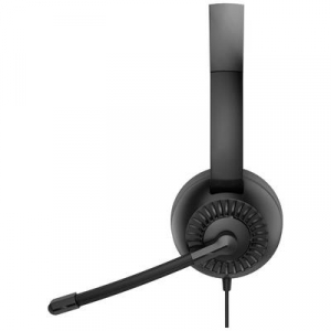Speedlink  METIS On Ear headset Vezetékes Stereo Fekete Headset, Hangerő szabályozás, Mikrofon némítás (SL-870007-BK)