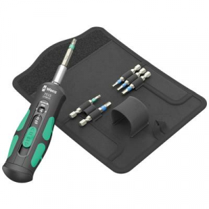 Wera  7515/7 Kraftform Safe-Torque Speed Bicycle 1 (05075850001) Bit k&eacute;szlet 7 r&eacute;szes TORX, Belső hatlap Bit tart&oacute; csavarh&uacute;z&oacute;val
